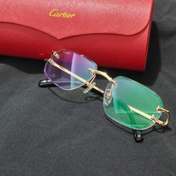 Cartier Accessories - Cartier Panther Glasses Clear Tint